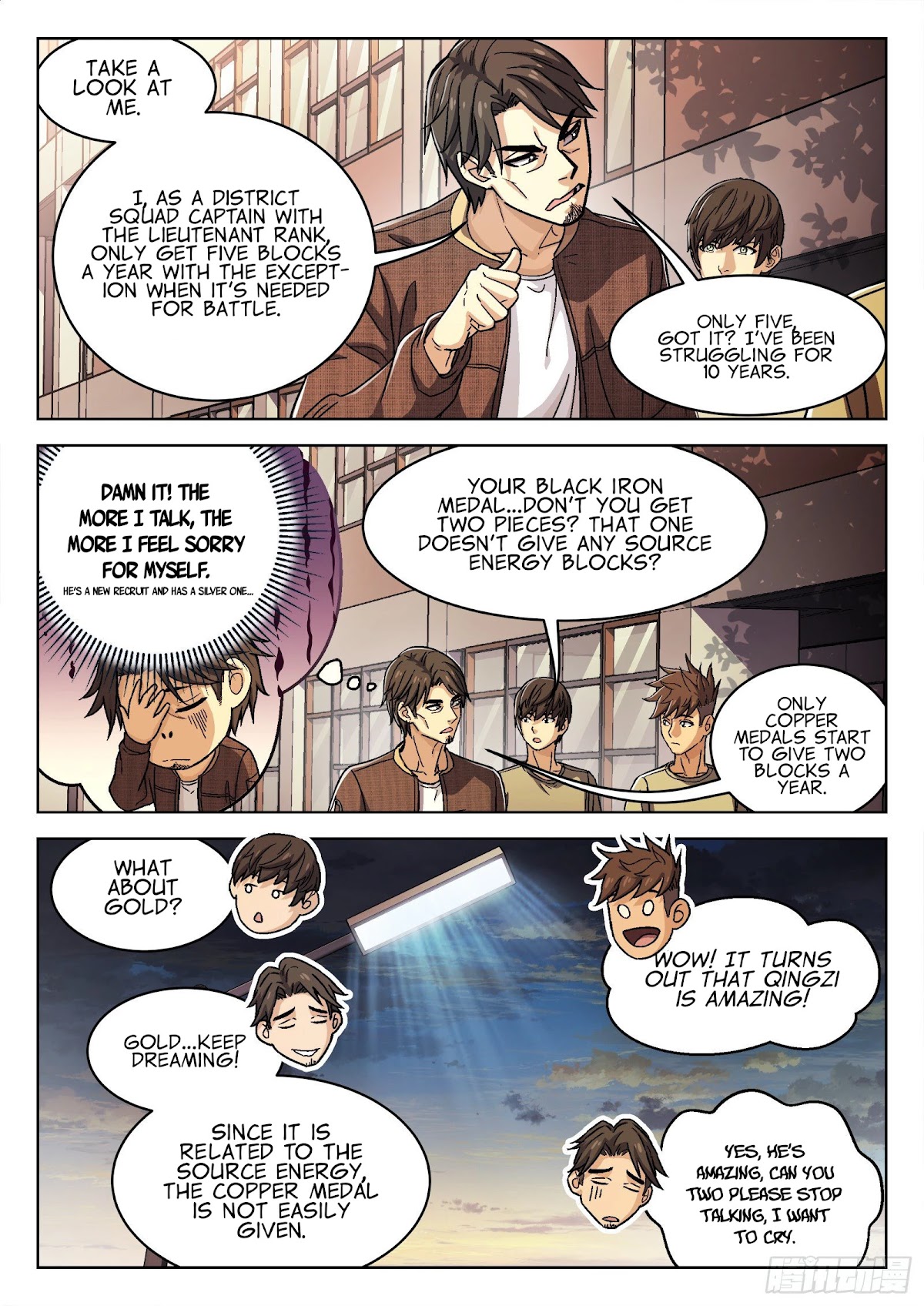 Beyond the Sky Chapter 43 page 8 - Chapter 43: Wen Ji’s Class