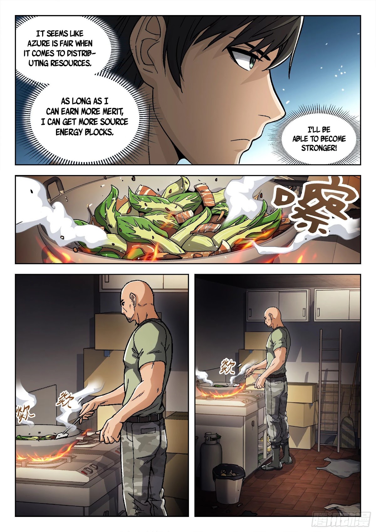Beyond the Sky Chapter 43 page 9 - Chapter 43: Wen Ji’s Class