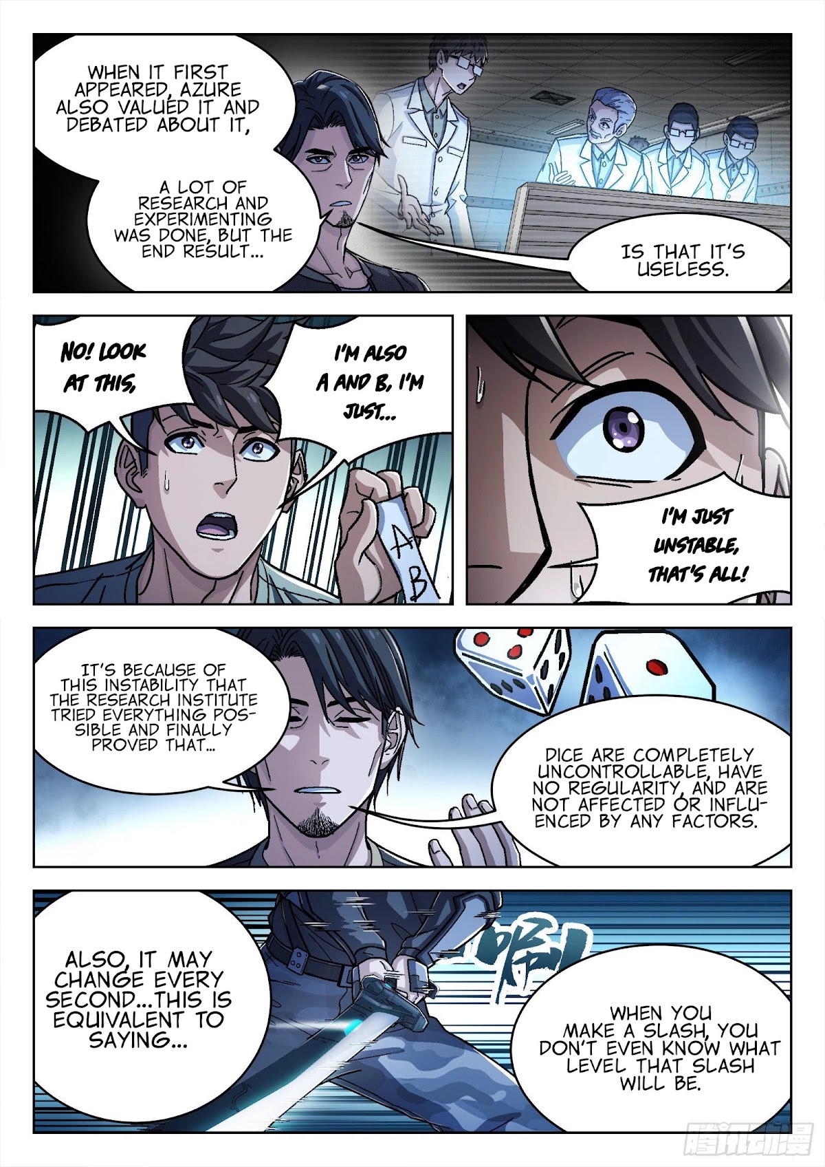 Beyond the Sky Chapter 44 page 7 - Chapter 44: Dice
