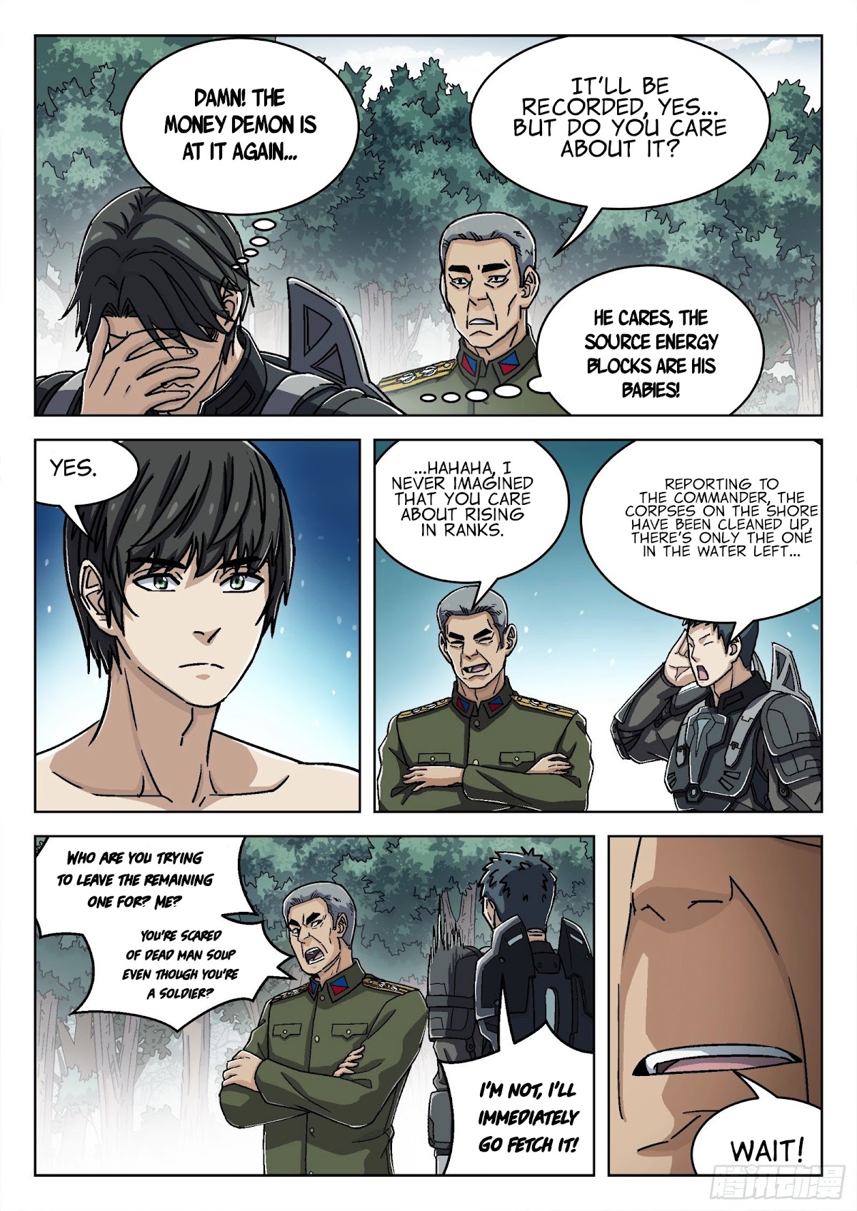 Beyond the Sky Chapter 48 page 16 - Chapter 48: Cleansing Faction