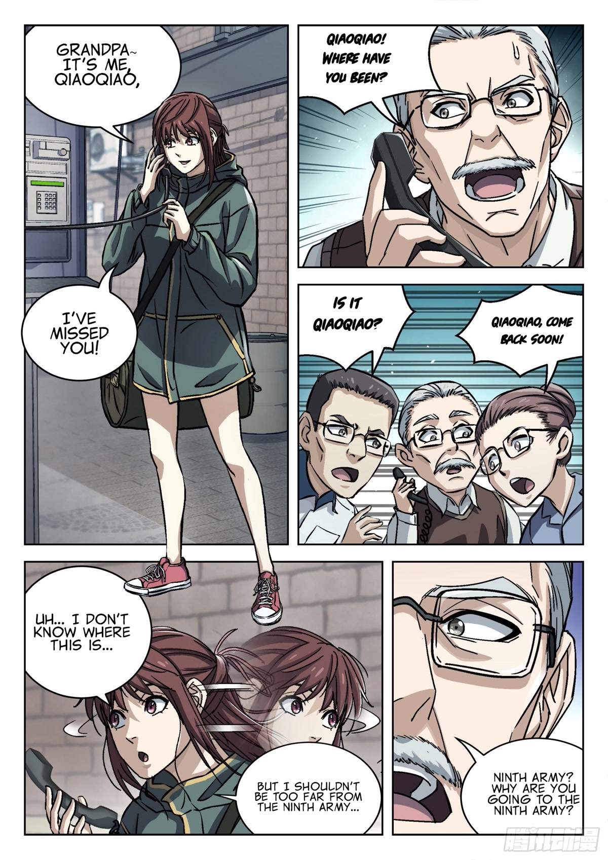 Beyond the Sky Chapter 56 page 15 - Chapter 56: Run Away From Home