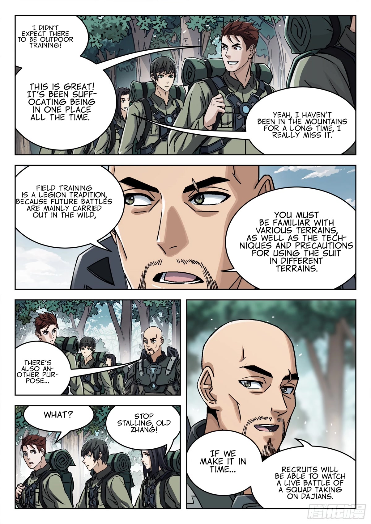 Beyond the Sky Chapter 57 page 7 - Chapter 57: Field Training