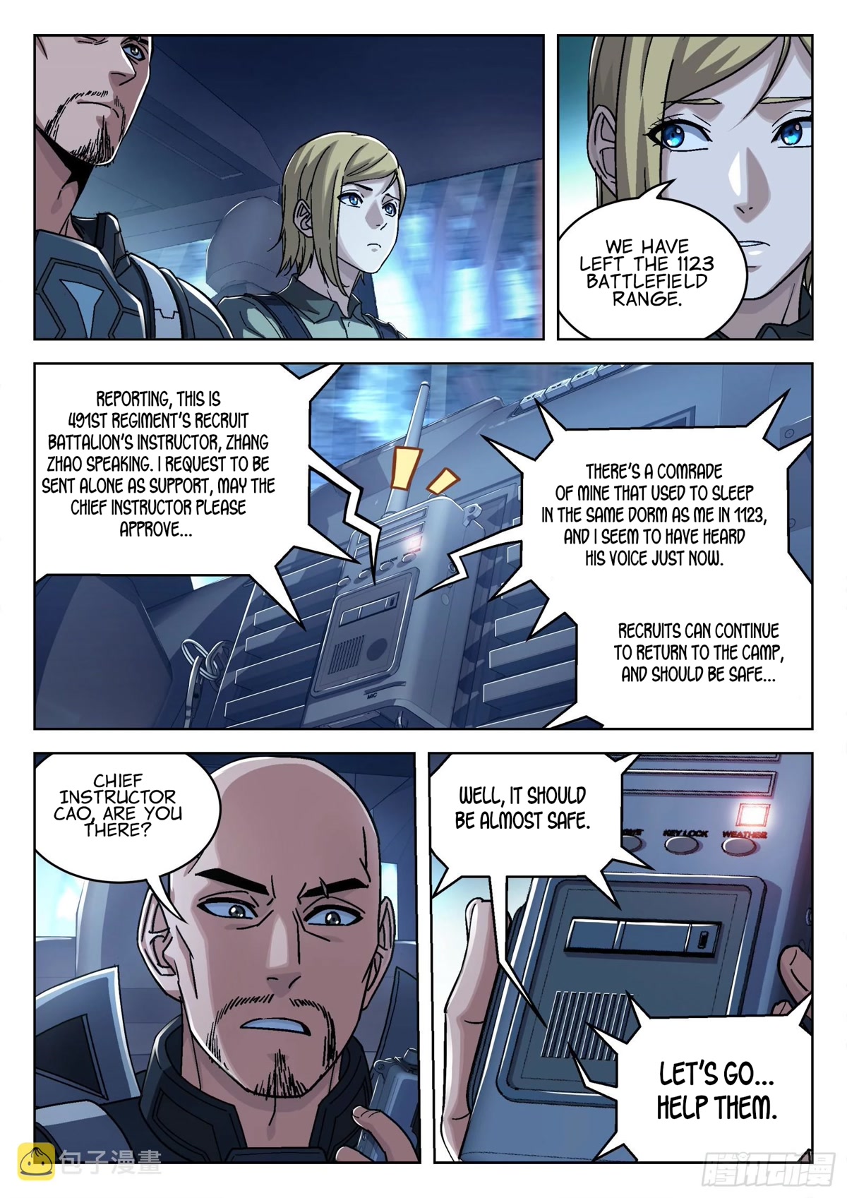 Beyond the Sky Chapter 58 page 7 - Chapter 58: Requesting Support