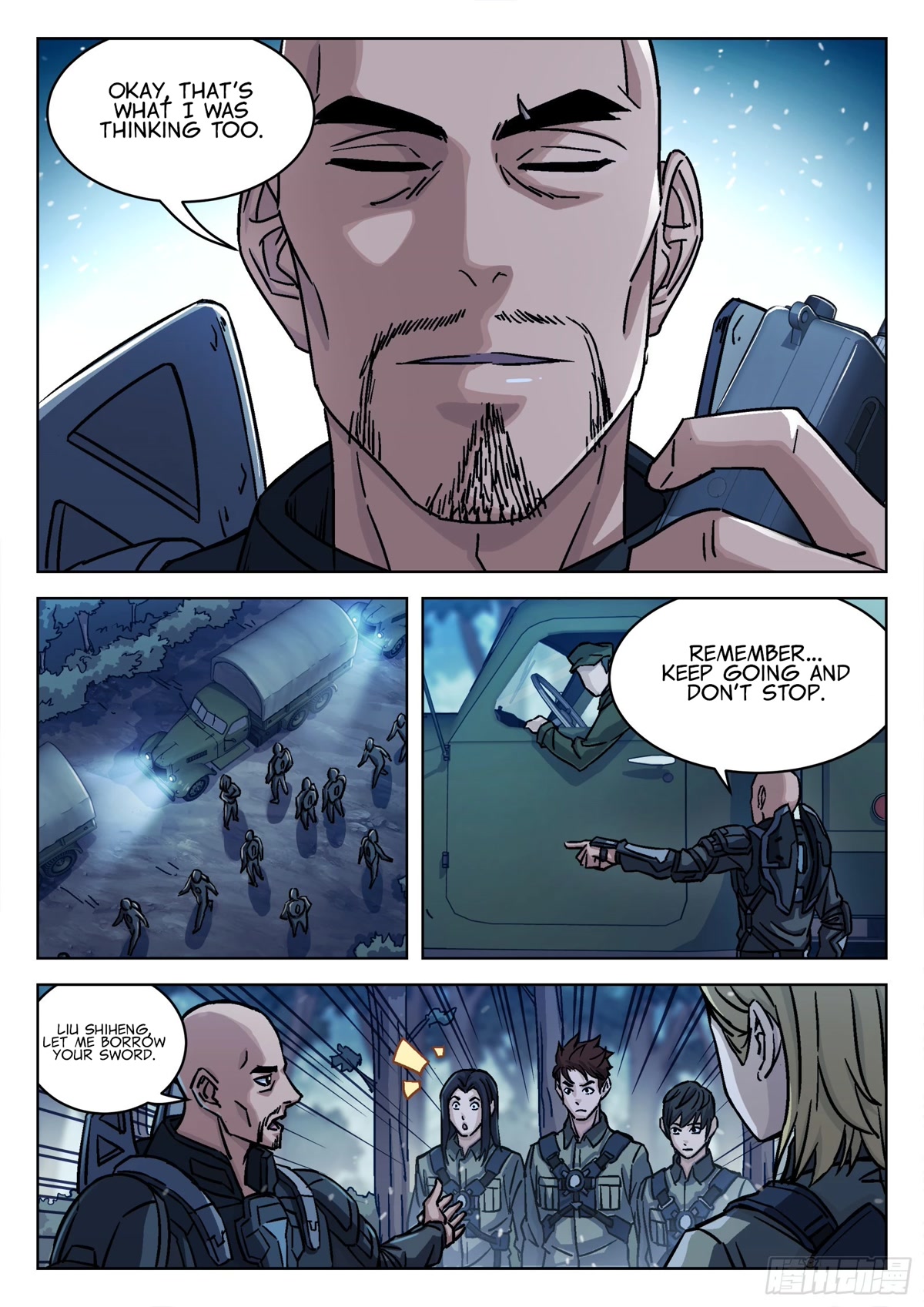 Beyond the Sky Chapter 58 page 8 - Chapter 58: Requesting Support