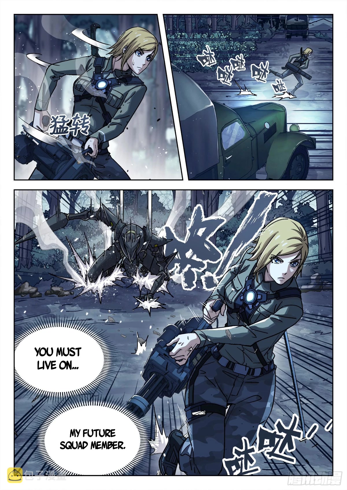 Beyond the Sky Chapter 60 page 12 - Chapter 60: Live On