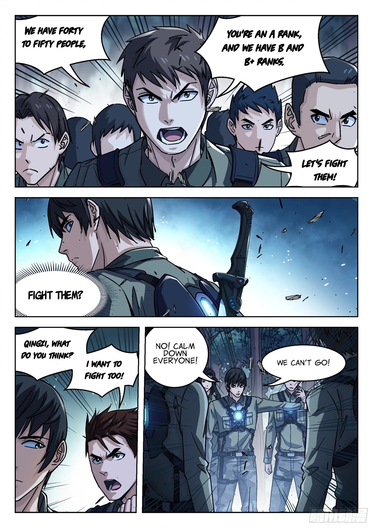 Beyond the Sky Chapter 60 page 4 - Chapter 60: Live On