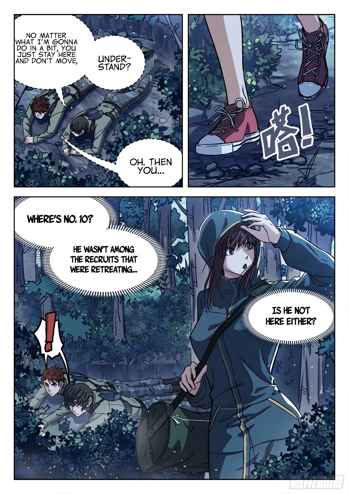 Beyond the Sky Chapter 64 page 4 - Chapter 64: Lie Prone Together