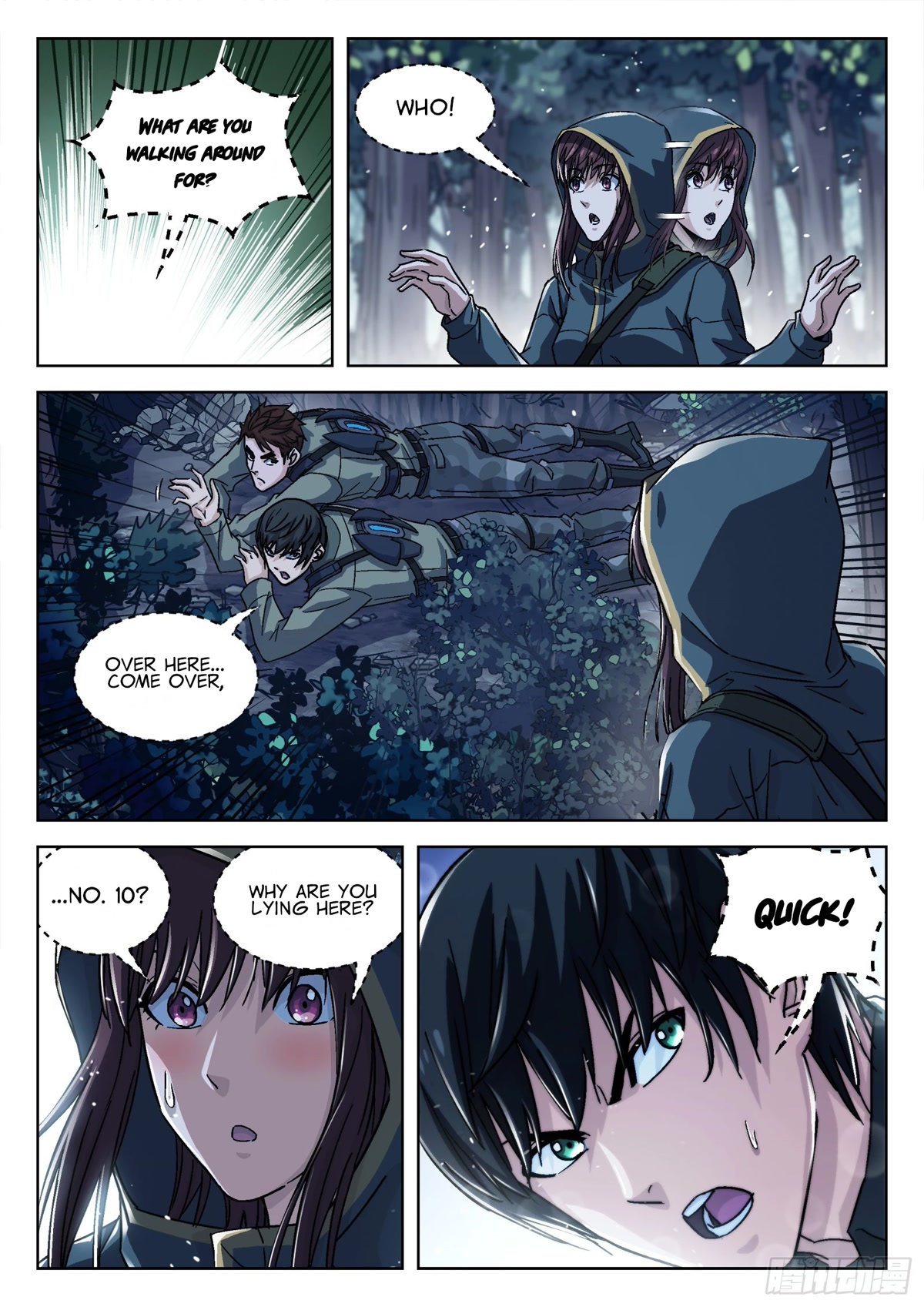 Beyond the Sky Chapter 64 page 5 - Chapter 64: Lie Prone Together