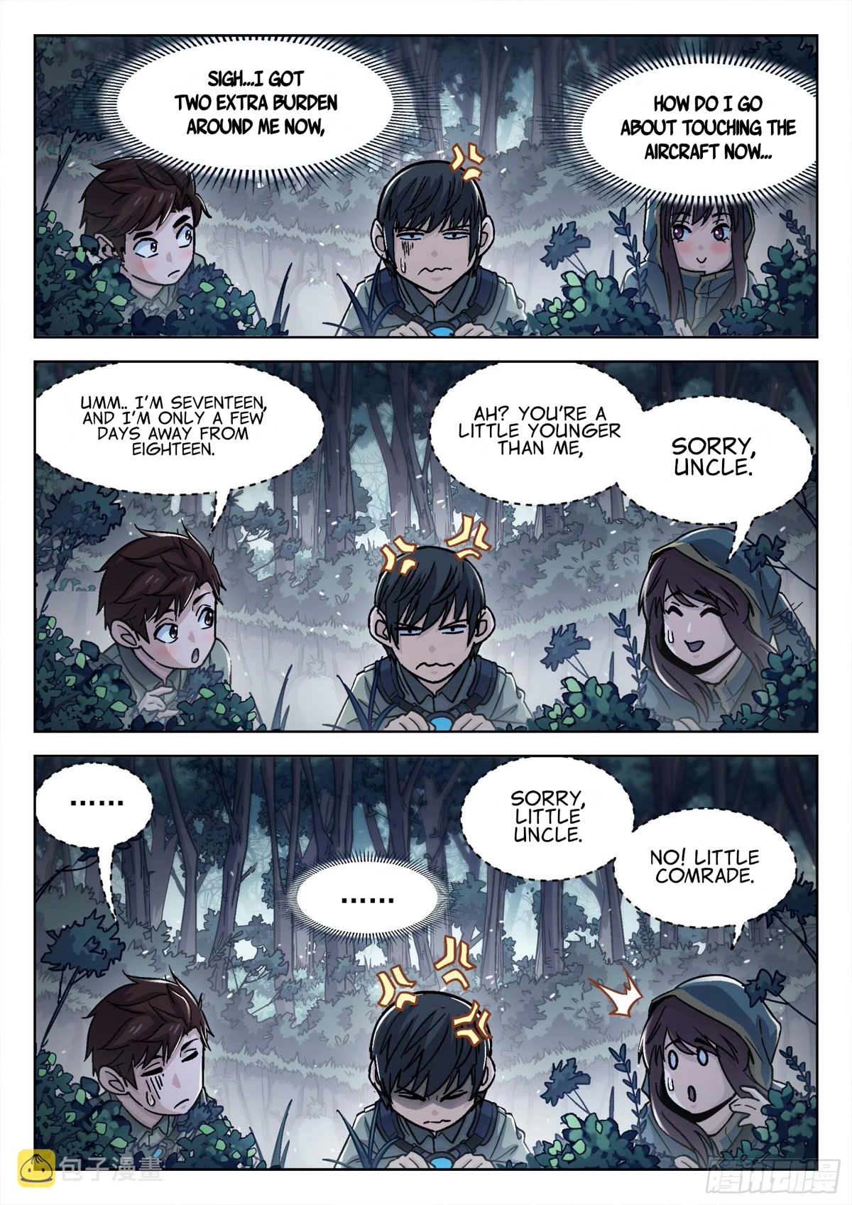 Beyond the Sky Chapter 64 page 8 - Chapter 64: Lie Prone Together