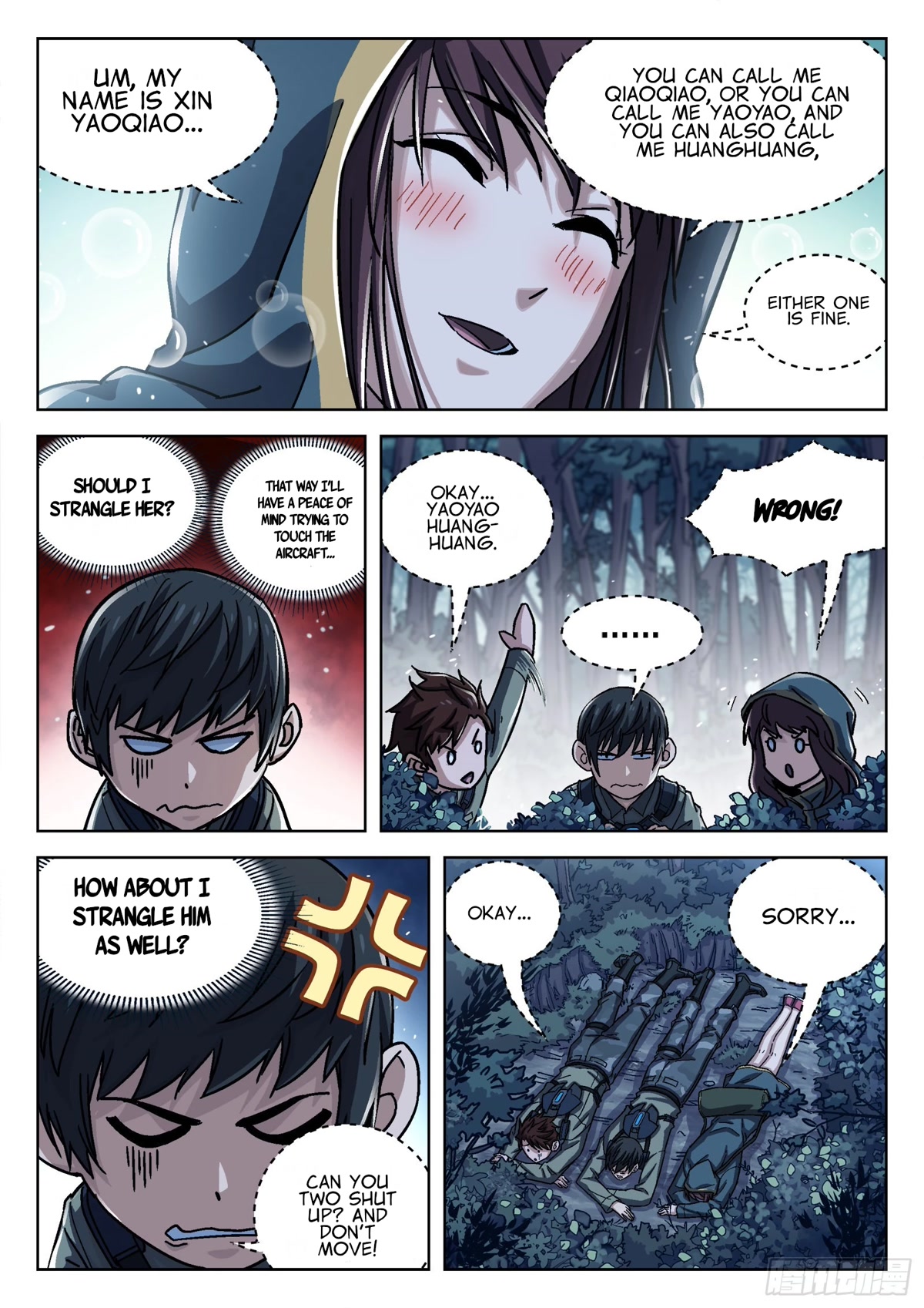 Beyond the Sky Chapter 64 page 9 - Chapter 64: Lie Prone Together