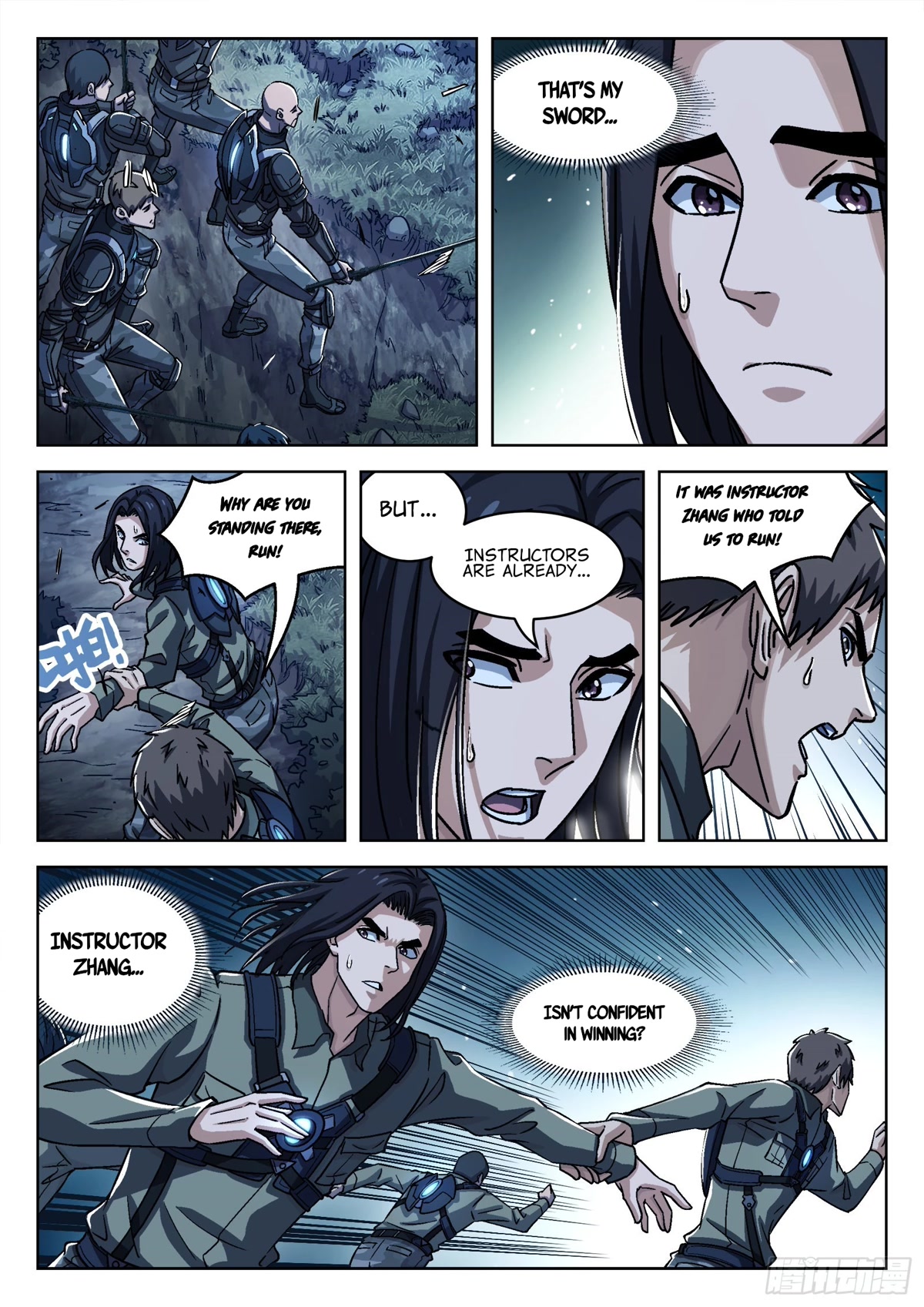Beyond the Sky Chapter 65 page 10 - Chapter 65: Bluish Dajian