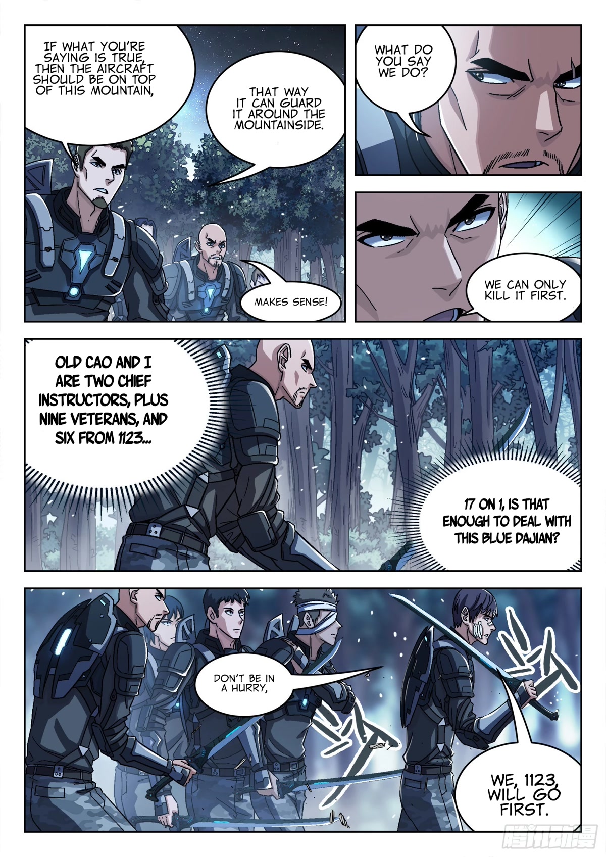 Beyond the Sky Chapter 65 page 6 - Chapter 65: Bluish Dajian