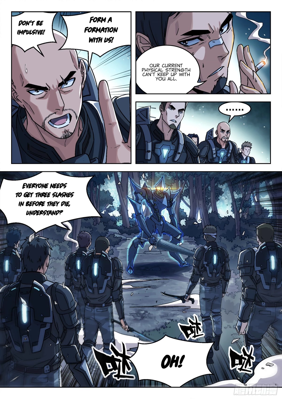Beyond the Sky Chapter 65 page 7 - Chapter 65: Bluish Dajian