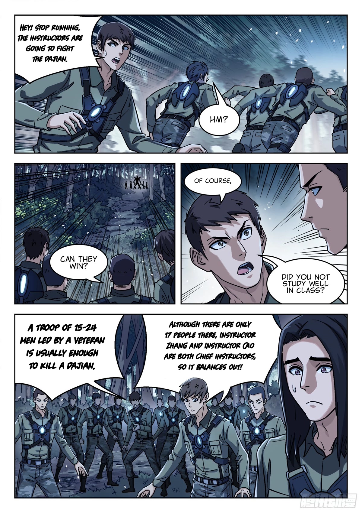 Beyond the Sky Chapter 65 page 9 - Chapter 65: Bluish Dajian