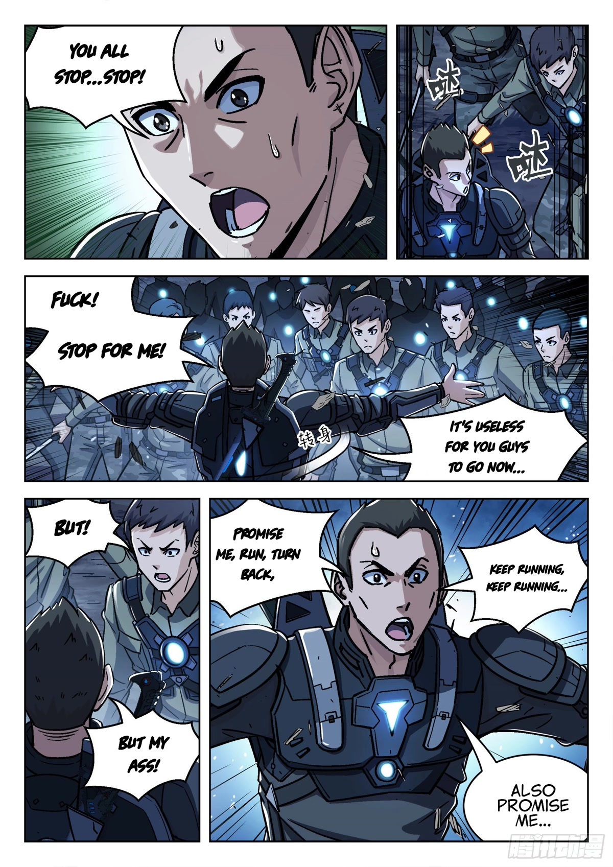 Beyond the Sky Chapter 67 page 11 - Chapter 67: Instructor Cao