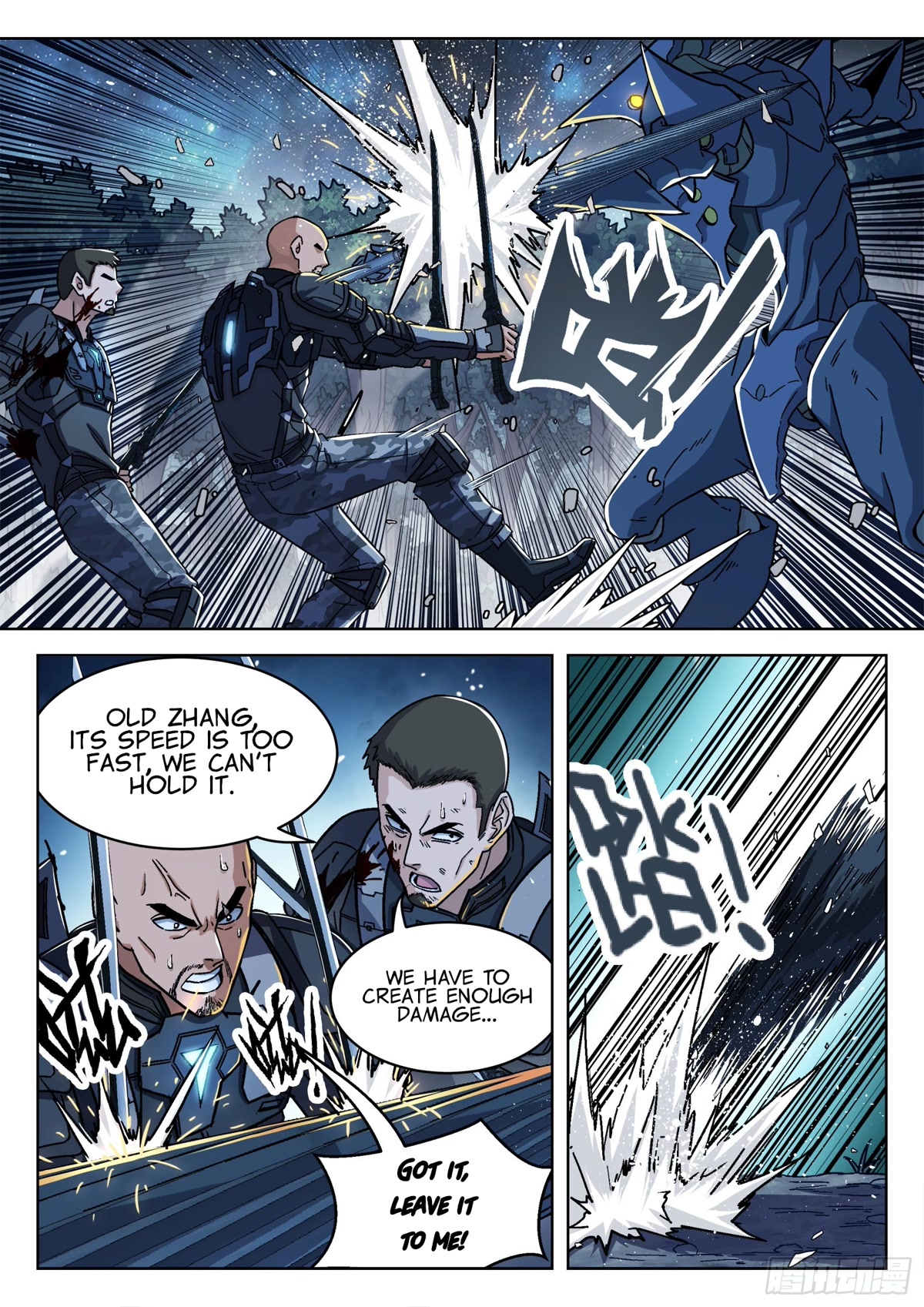 Beyond the Sky Chapter 67 page 14 - Chapter 67: Instructor Cao