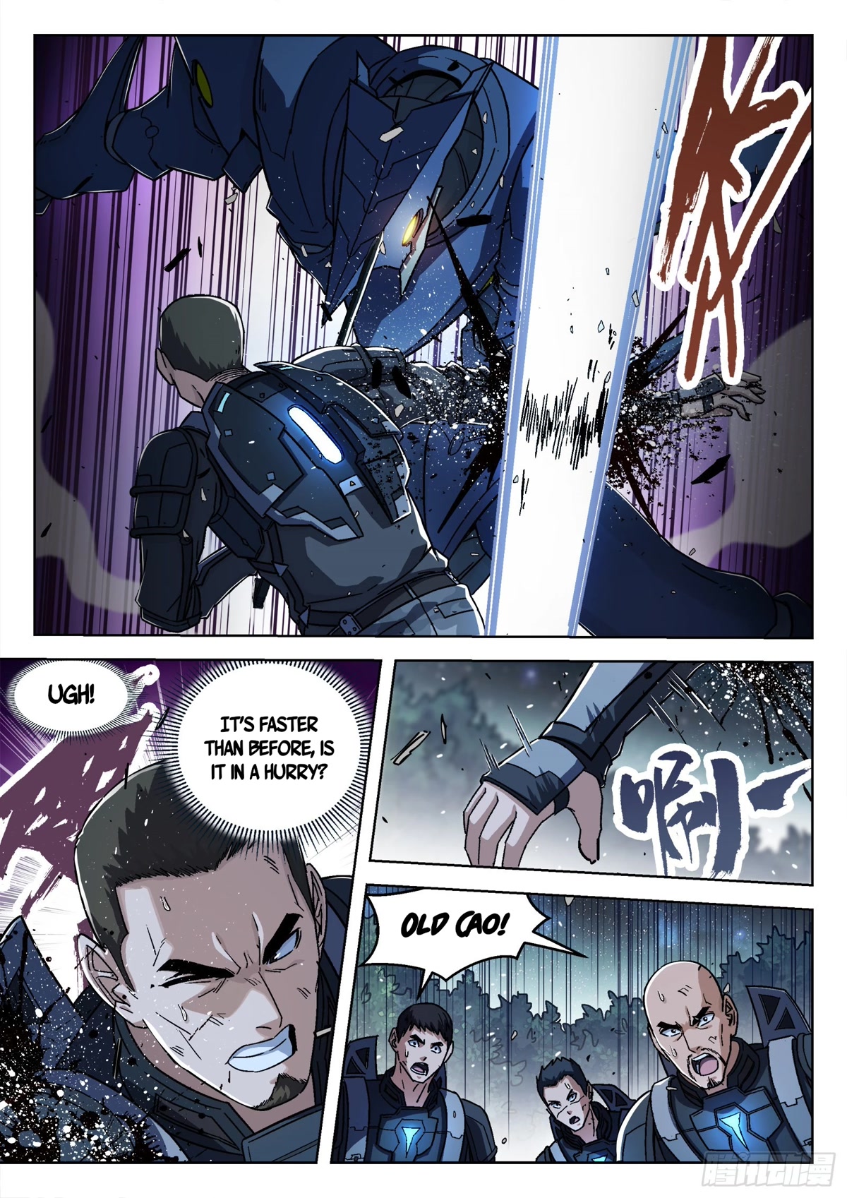Beyond the Sky Chapter 67 page 4 - Chapter 67: Instructor Cao