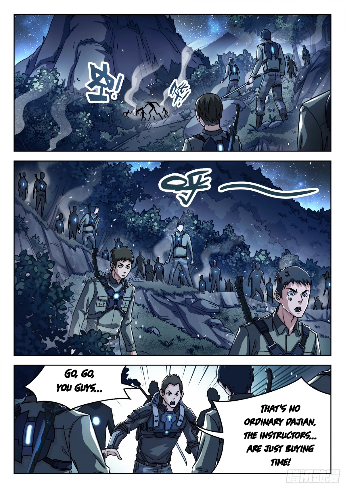 Beyond the Sky Chapter 67 page 5 - Chapter 67: Instructor Cao