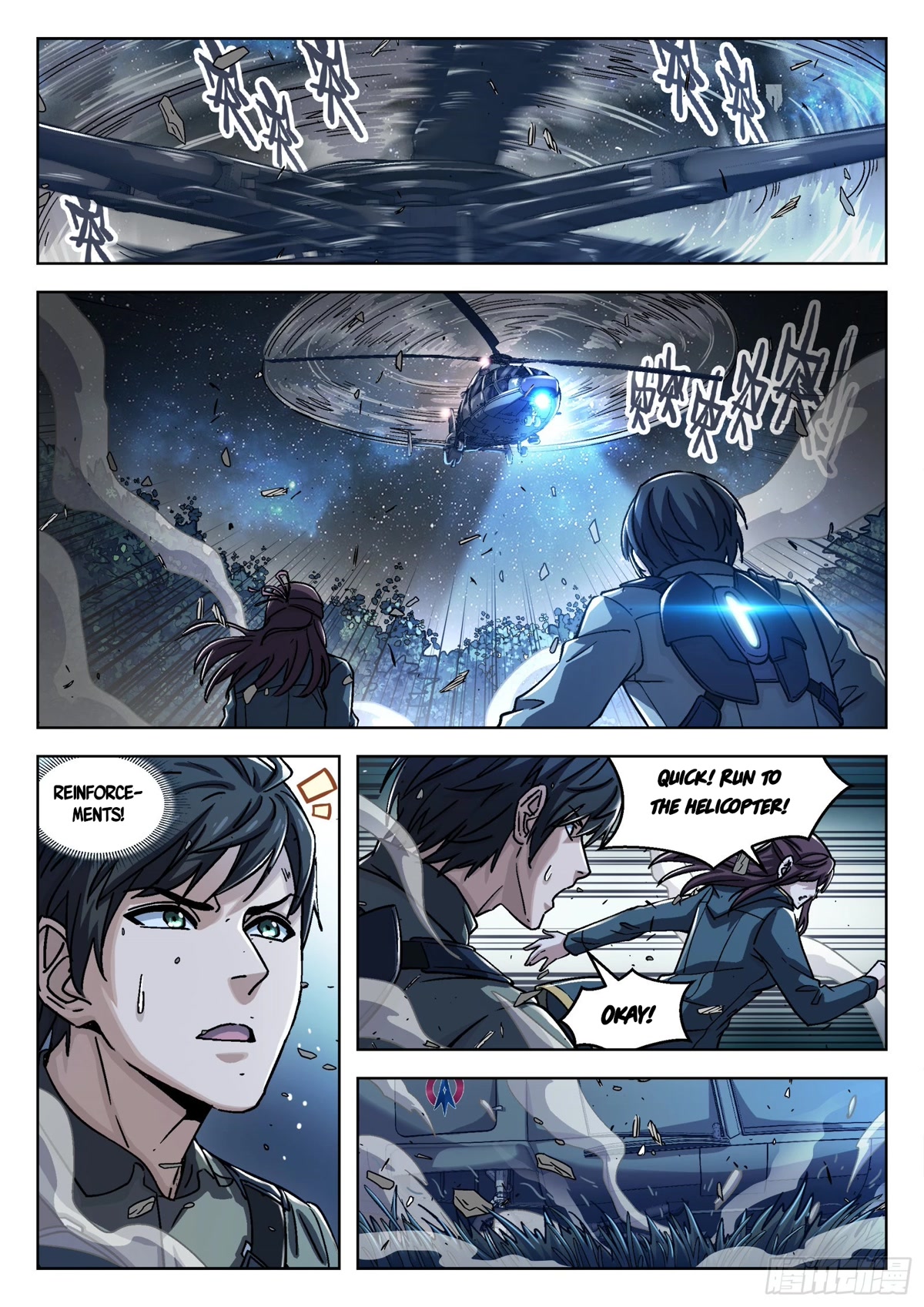 Beyond the Sky Chapter 69 page 13 - Chapter 69: Goodbye