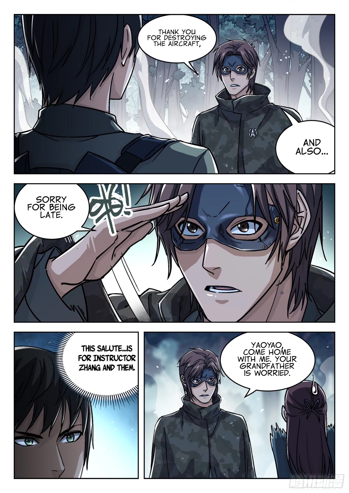 Beyond the Sky Chapter 69 page 19 - Chapter 69: Goodbye