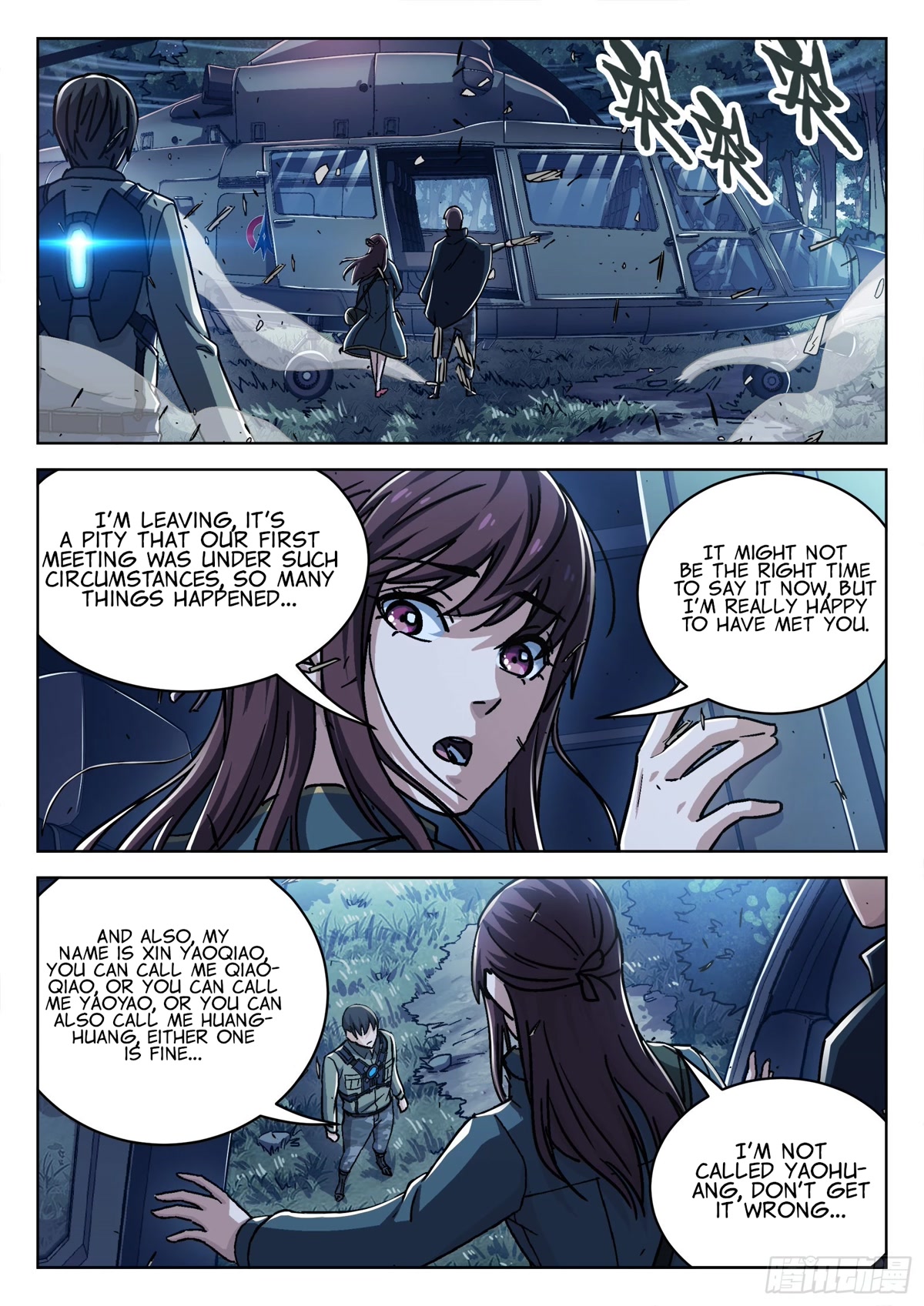 Beyond the Sky Chapter 69 page 20 - Chapter 69: Goodbye