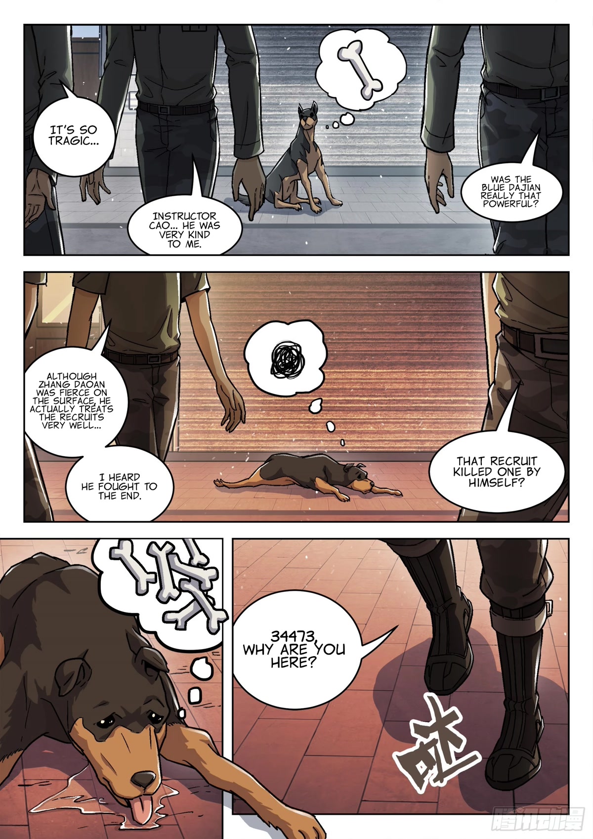 Beyond the Sky Chapter 70 page 14 - Chapter 70: 34473’s Day