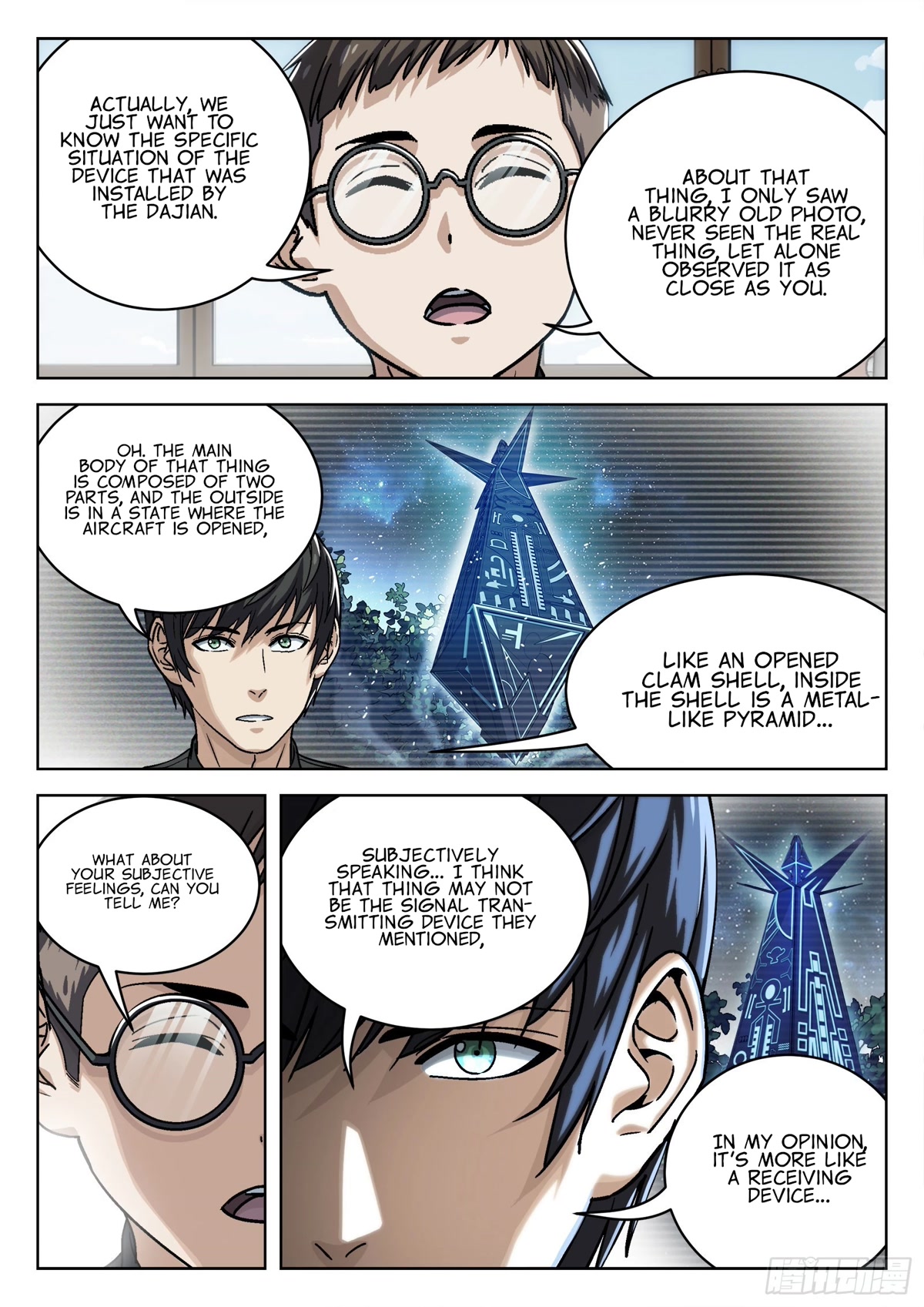 Beyond the Sky Chapter 72 page 10 - Chapter 72: Interrogation