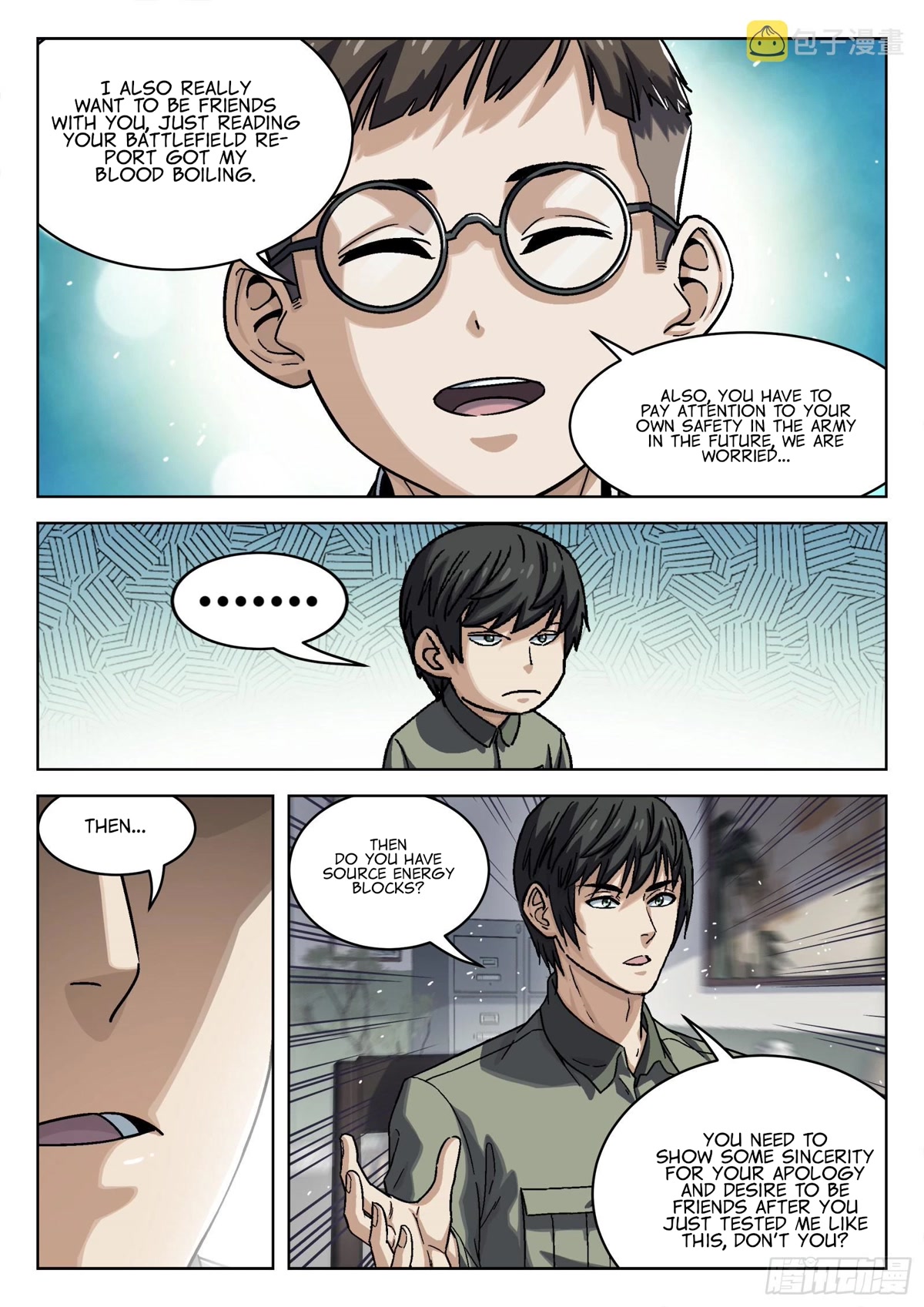 Beyond the Sky Chapter 72 page 14 - Chapter 72: Interrogation