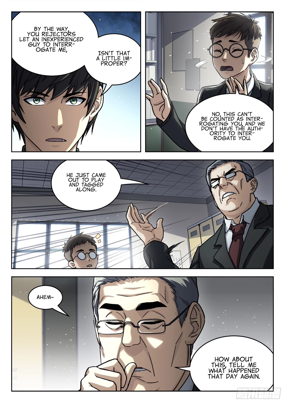 Beyond the Sky Chapter 72 page 8 - Chapter 72: Interrogation