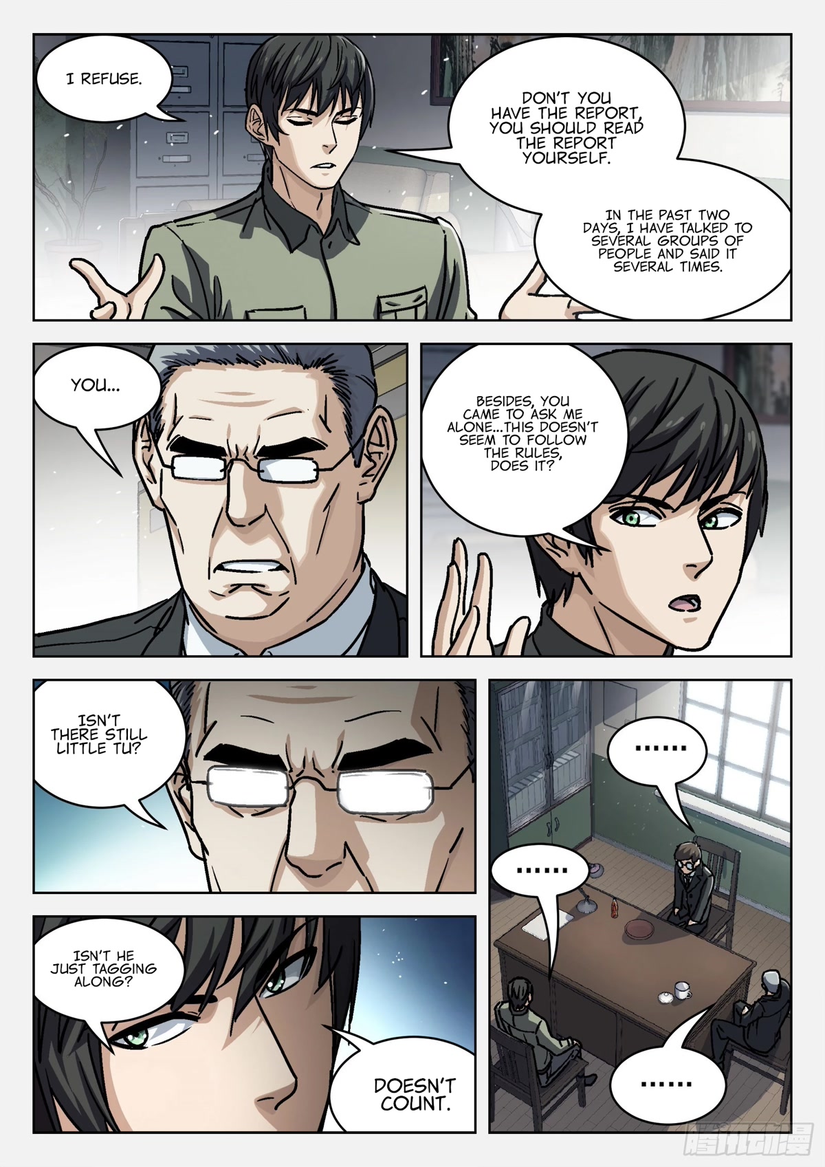 Beyond the Sky Chapter 72 page 9 - Chapter 72: Interrogation