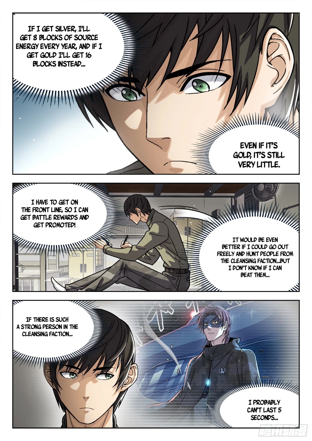 Beyond the Sky Chapter 73 page 10 - Chapter 73: Dead Iron Man