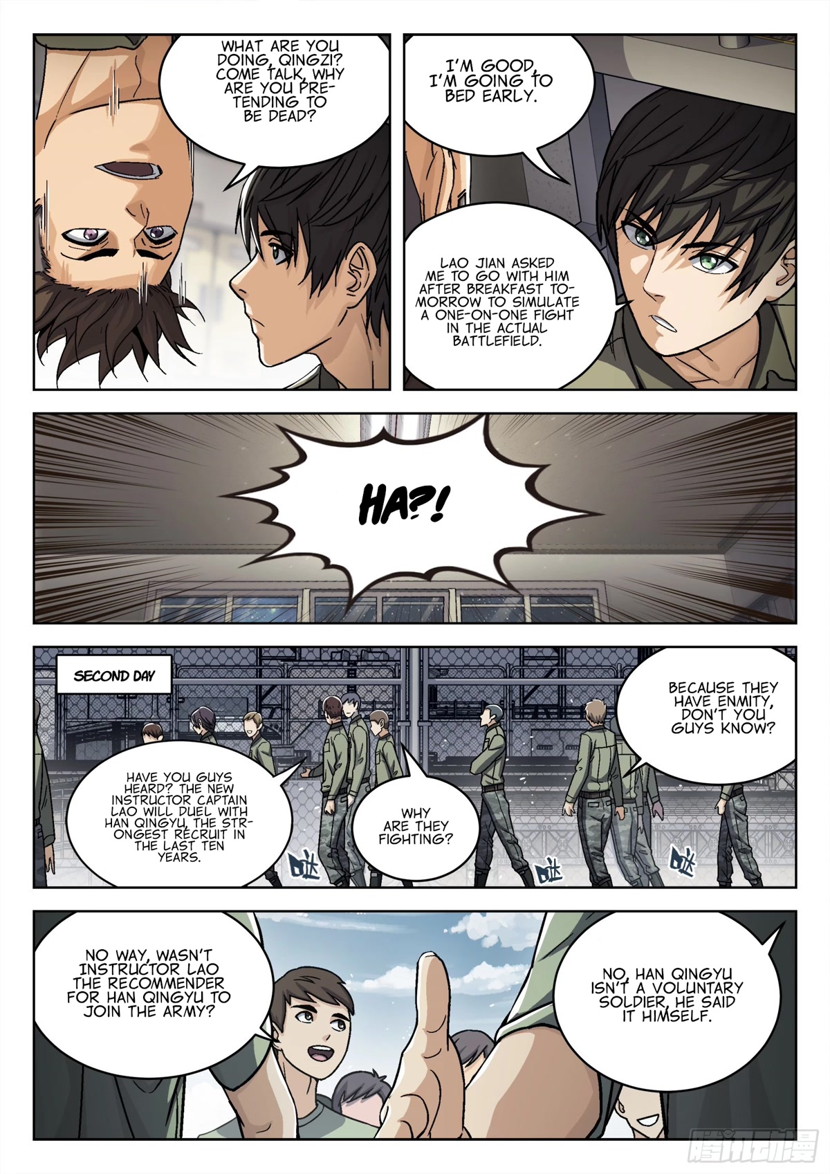 Beyond the Sky Chapter 73 page 11 - Chapter 73: Dead Iron Man