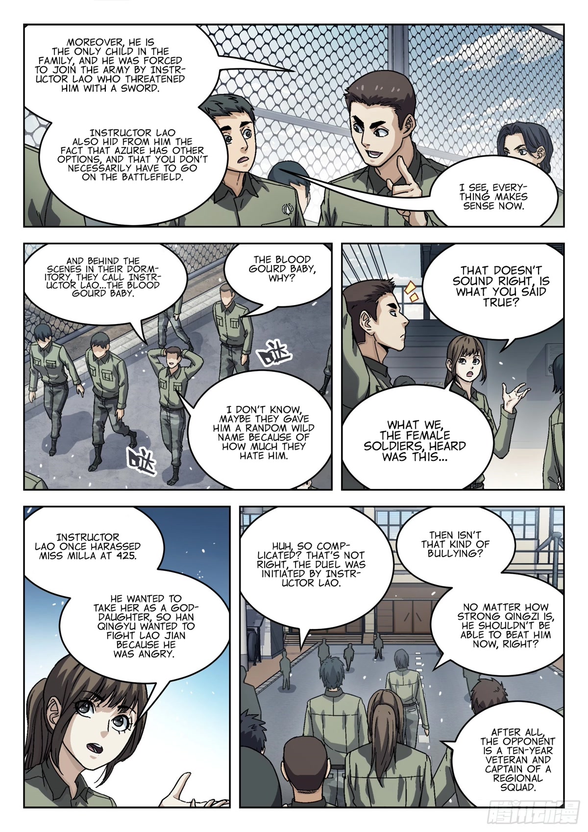 Beyond the Sky Chapter 73 page 12 - Chapter 73: Dead Iron Man