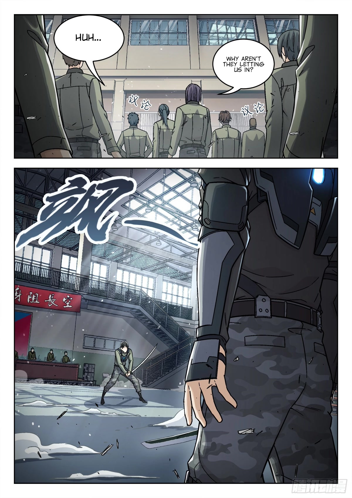 Beyond the Sky Chapter 73 page 13 - Chapter 73: Dead Iron Man