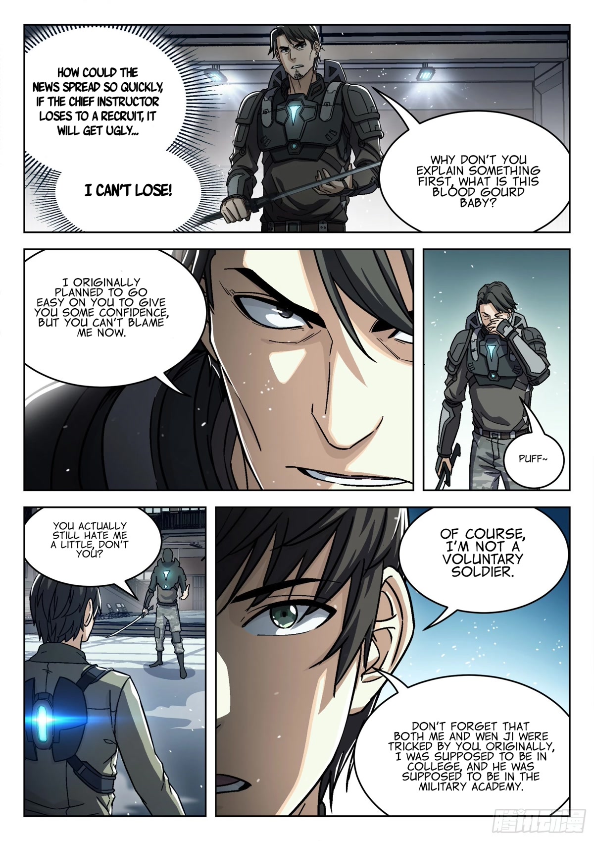 Beyond the Sky Chapter 73 page 15 - Chapter 73: Dead Iron Man