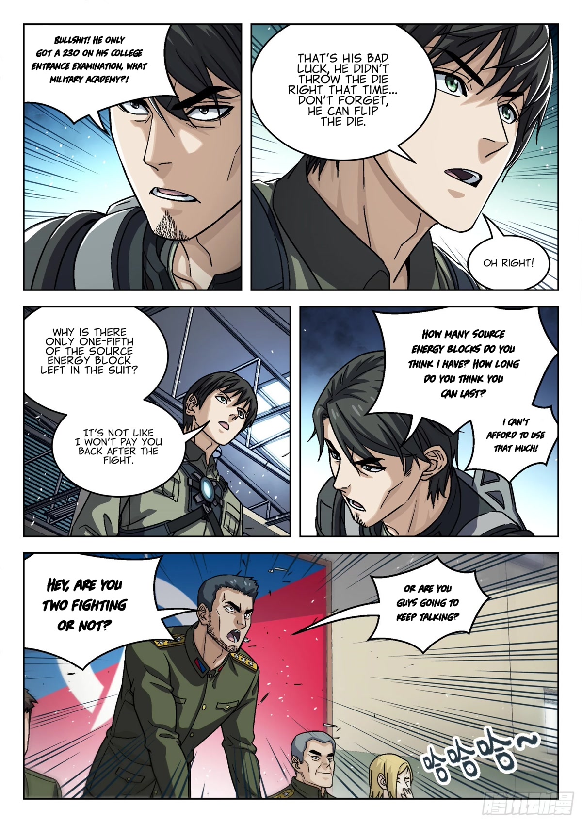 Beyond the Sky Chapter 73 page 16 - Chapter 73: Dead Iron Man