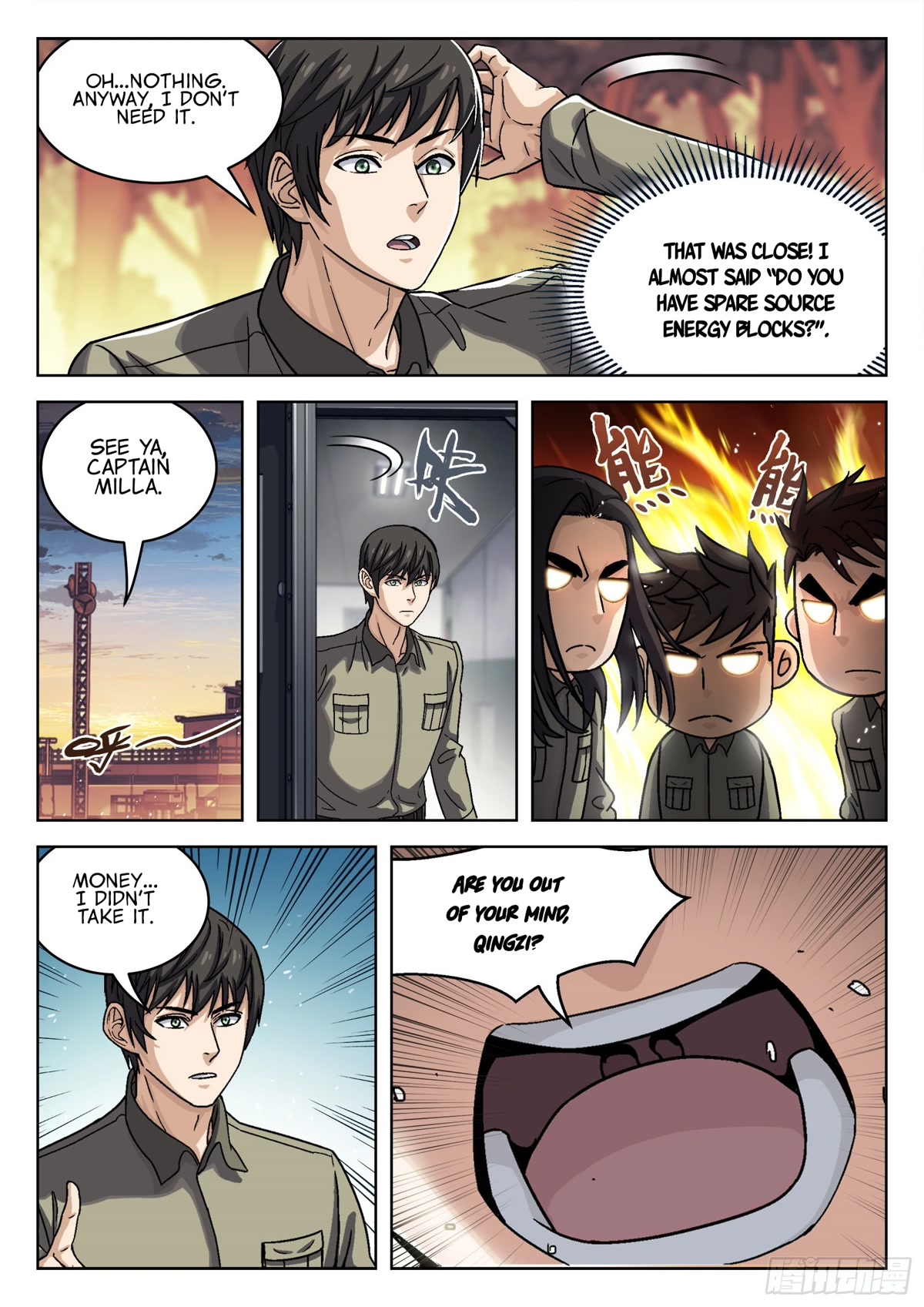 Beyond the Sky Chapter 73 page 5 - Chapter 73: Dead Iron Man