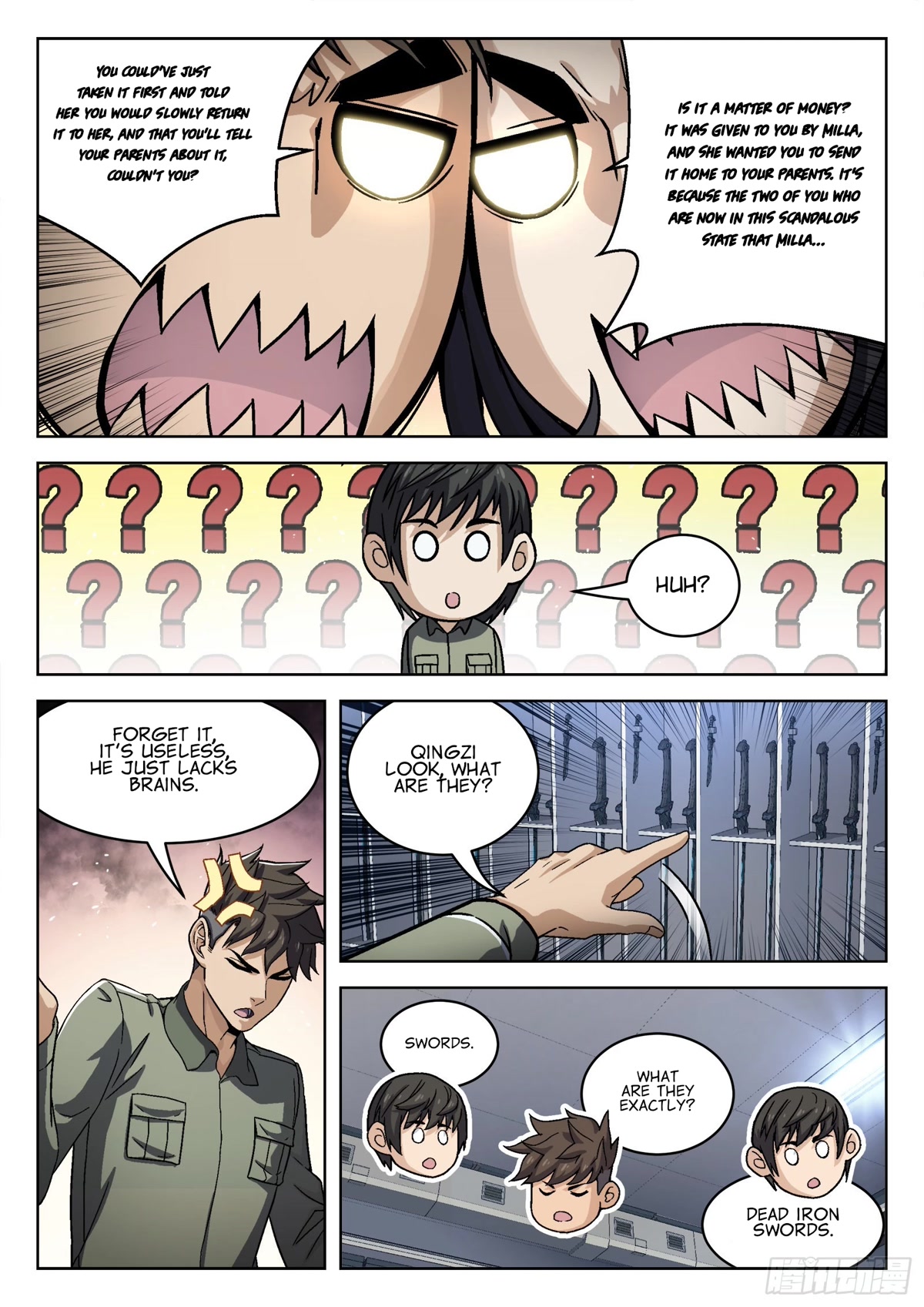 Beyond the Sky Chapter 73 page 6 - Chapter 73: Dead Iron Man