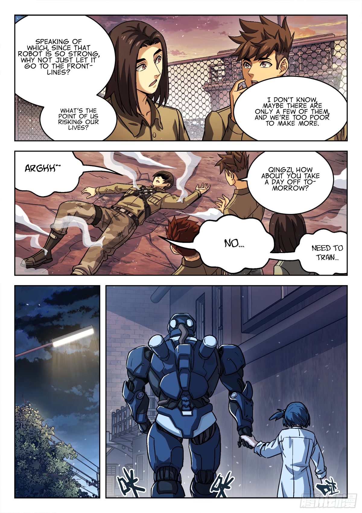 Beyond the Sky Chapter 76 page 13 - Chapter 76: Break Its Fuel Tank