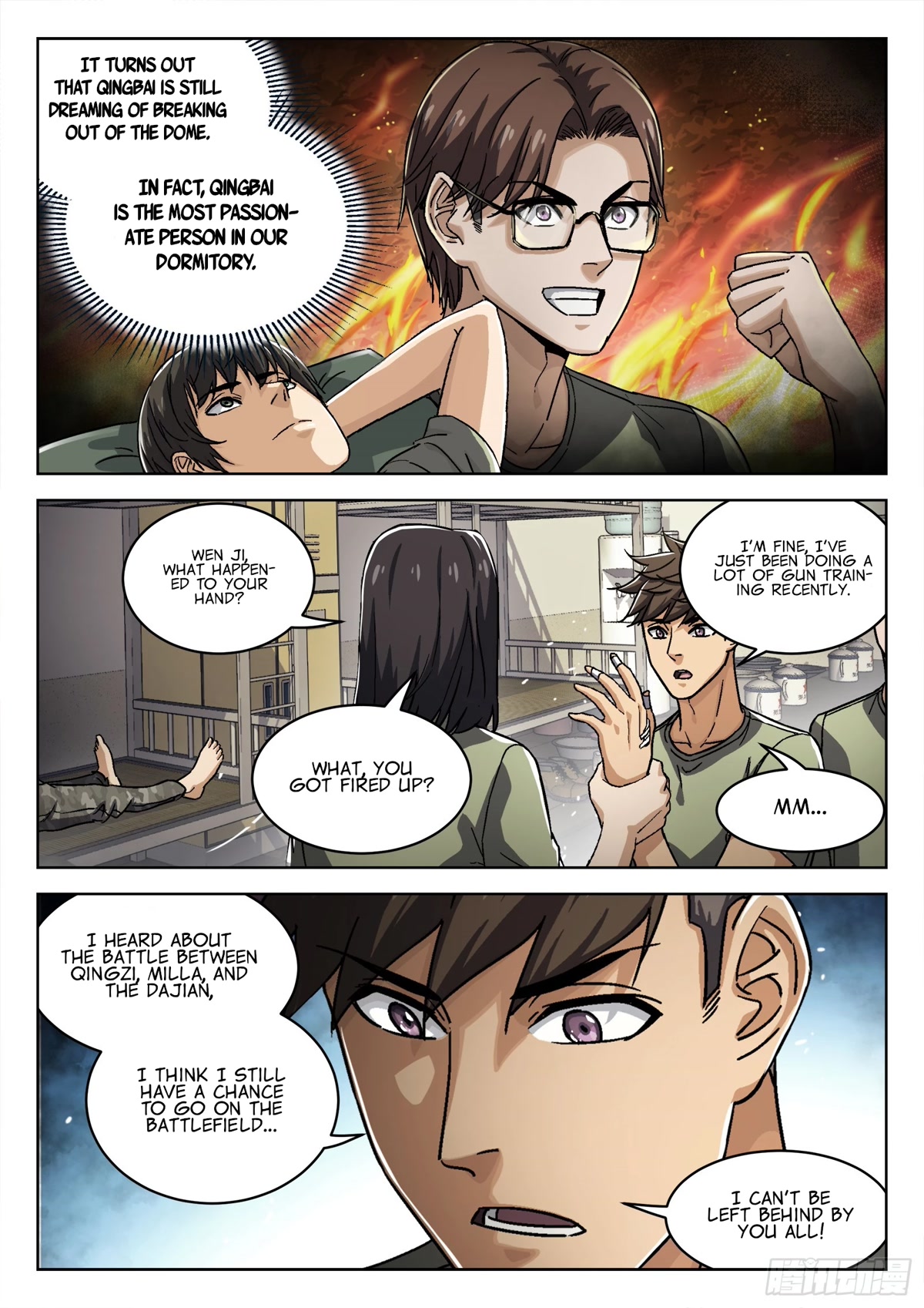 Beyond the Sky Chapter 77 page 11 - Chapter 77: Improvement