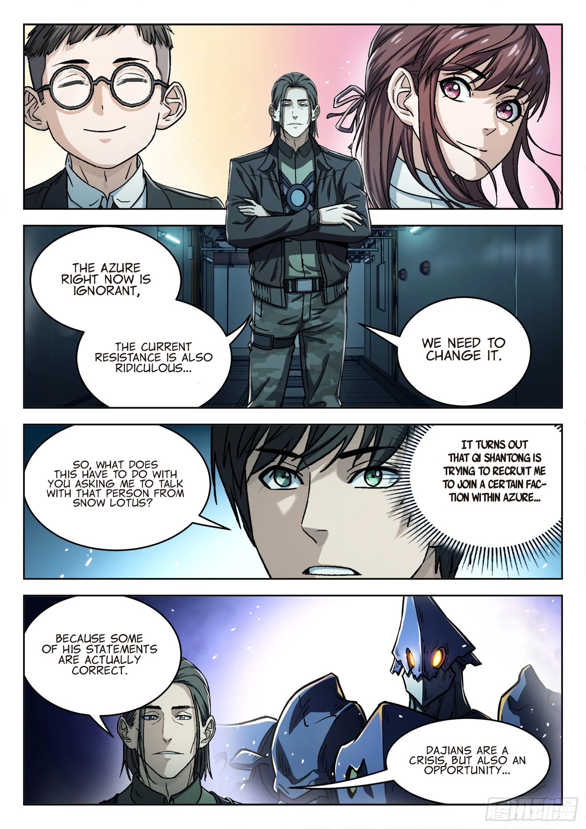 Beyond the Sky Chapter 79 page 11 - Chapter 79: Psycho