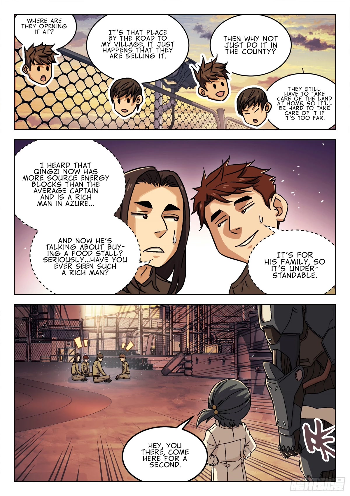 Beyond the Sky Chapter 82 page 11 - Chapter 82: I want to go to the frontlines