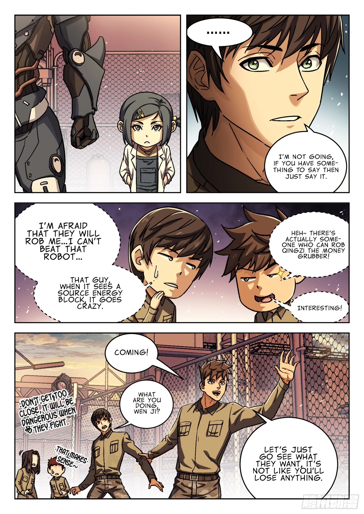 Beyond the Sky Chapter 82 page 12 - Chapter 82: I want to go to the frontlines
