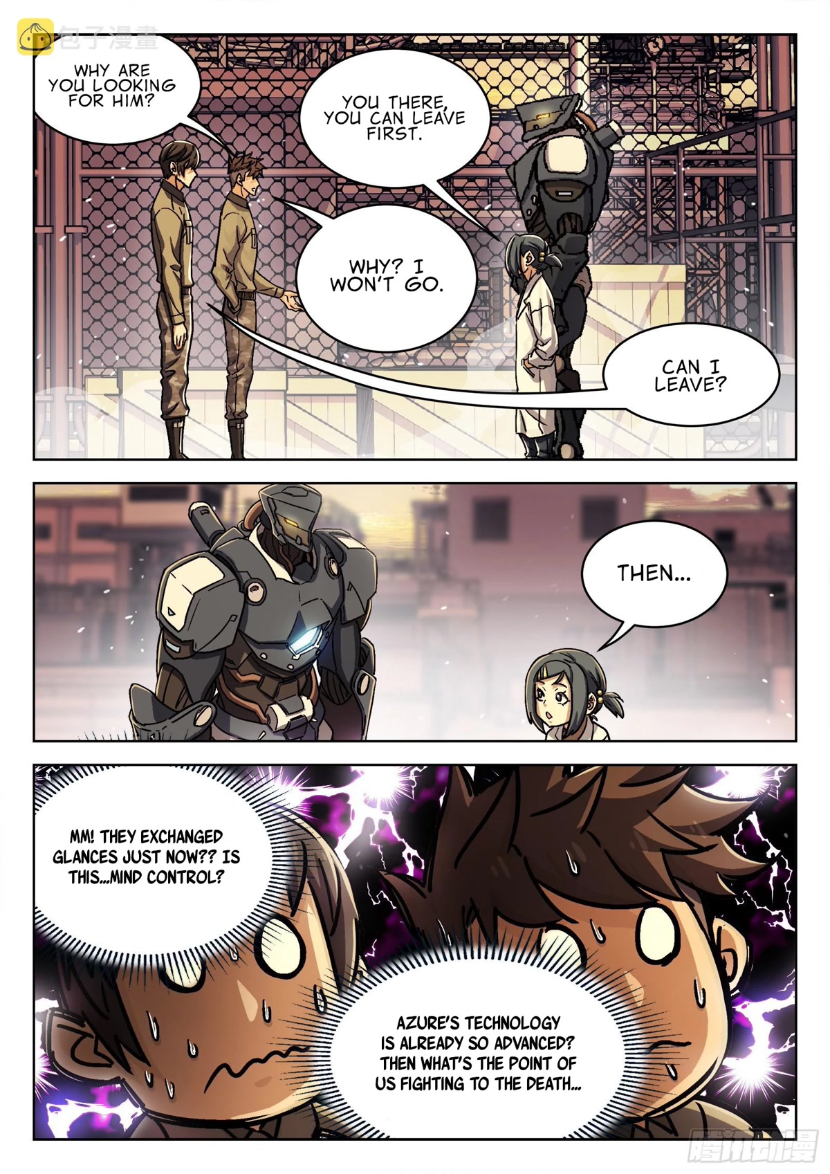 Beyond the Sky Chapter 82 page 13 - Chapter 82: I want to go to the frontlines