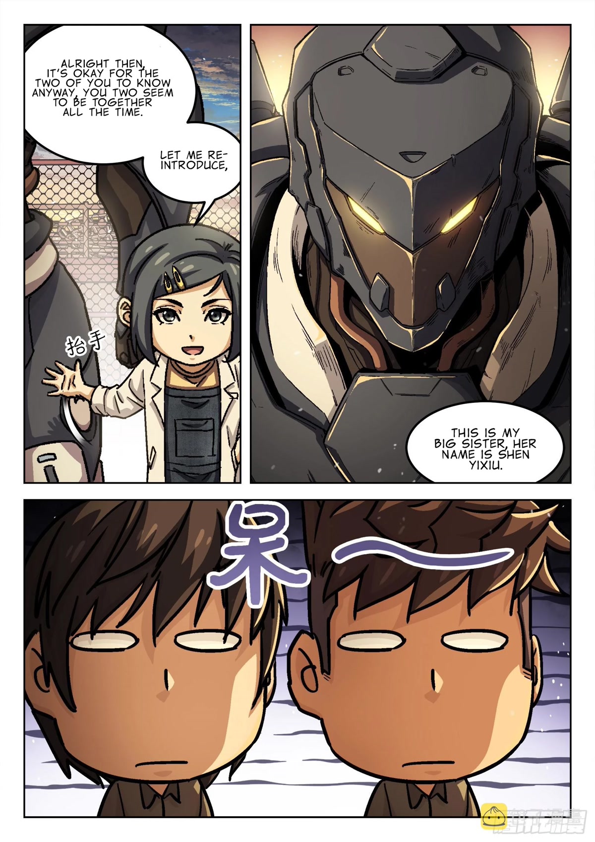Beyond the Sky Chapter 82 page 14 - Chapter 82: I want to go to the frontlines