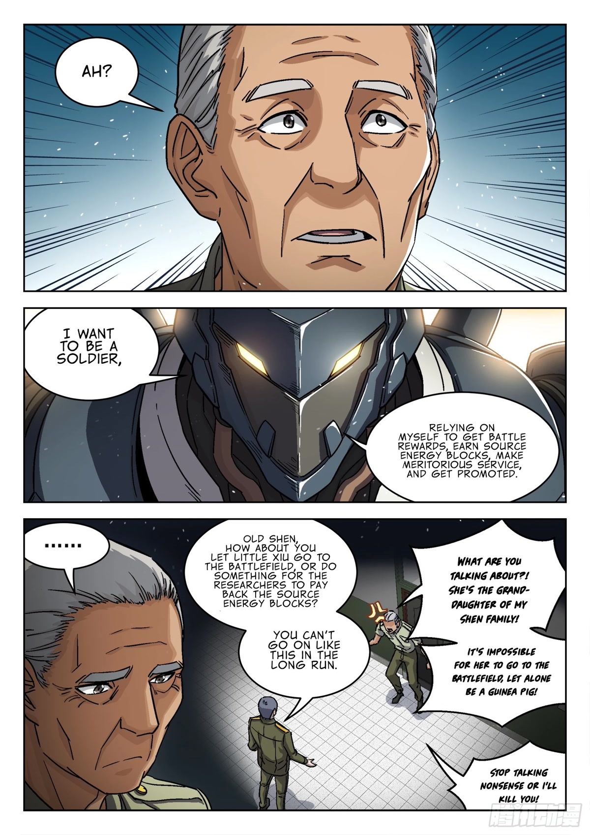 Beyond the Sky Chapter 82 page 3 - Chapter 82: I want to go to the frontlines