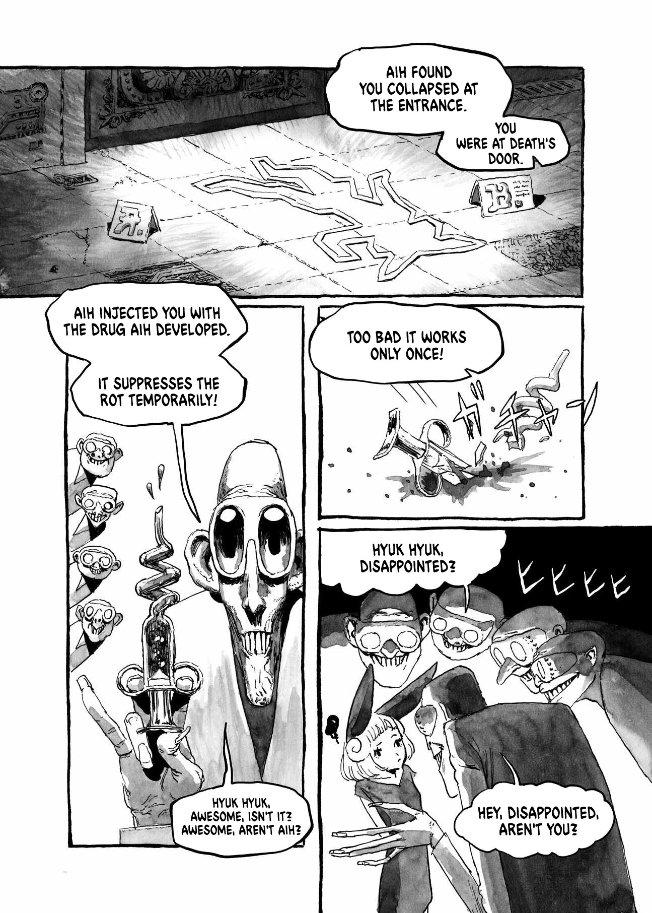 BIBLIOMANIA Chapter 6 page 17 - Chapter 6: The Tombstone of Room 268 and the Researcher of Room 255