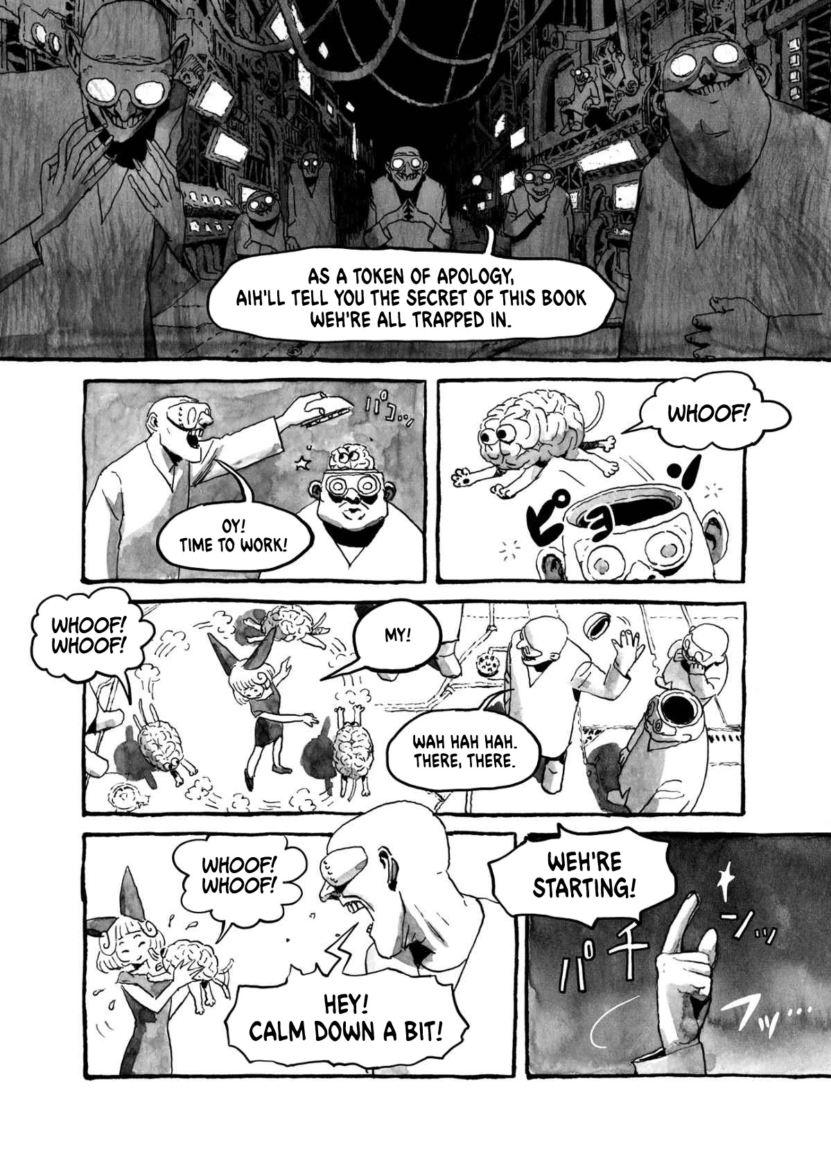 BIBLIOMANIA Chapter 6 page 18 - Chapter 6: The Tombstone of Room 268 and the Researcher of Room 255