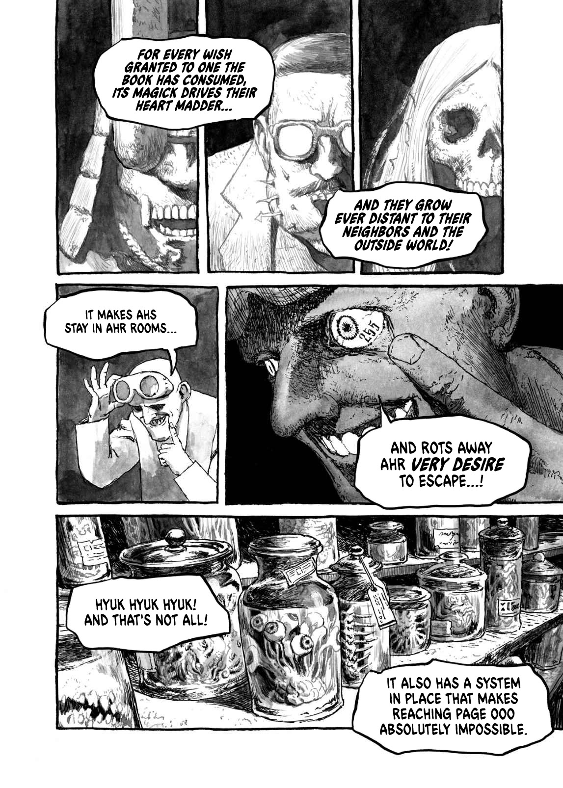 BIBLIOMANIA Chapter 6 page 21 - Chapter 6: The Tombstone of Room 268 and the Researcher of Room 255