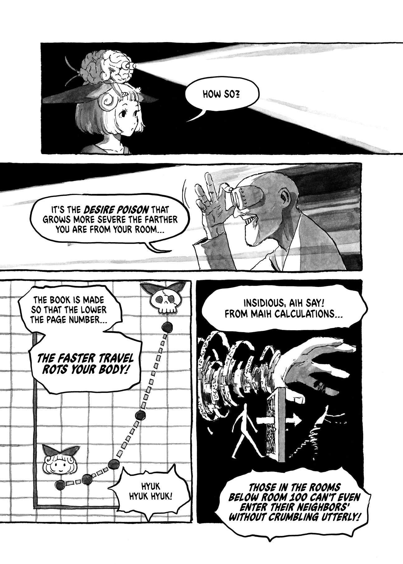 BIBLIOMANIA Chapter 6 page 22 - Chapter 6: The Tombstone of Room 268 and the Researcher of Room 255